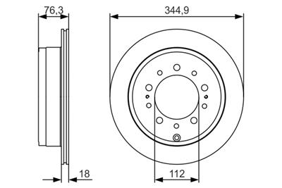 BOSCH 0 986 479 R32 Číslo výrobce: BD1767. EAN: 4047025121088.