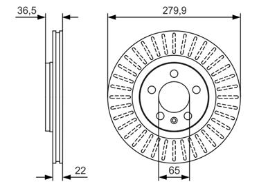 BOSCH 0 986 479 R68 Číslo výrobce: BD1985. EAN: 4047025145947.