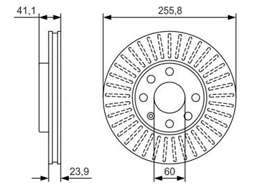 BOSCH 0 986 479 R76 Číslo výrobce: BD1987. EAN: 4047025145961.