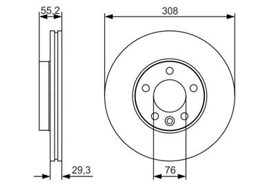 BOSCH 0 986 479 R84 Číslo výrobce: BD1880. EAN: 4047025137829.