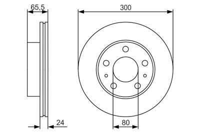 BOSCH 0 986 479 R86 Číslo výrobce: BD1882. EAN: 4047025137836.