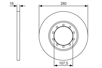 BOSCH 0 986 479 R92 Číslo výrobce: BD1888. EAN: 4047025138192.