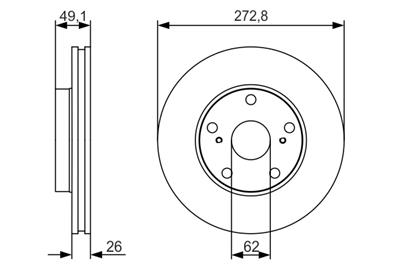 BOSCH 0 986 479 S16 Číslo výrobce: BD1911. EAN: 4047025138475.