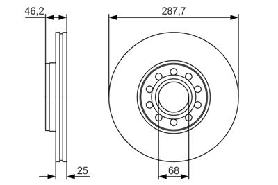 BOSCH 0 986 479 S19 Číslo výrobce: BD1914. EAN: 4047025138505.