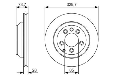 BOSCH 0 986 479 S20 Číslo výrobce: BD1915. EAN: 4047025137874.