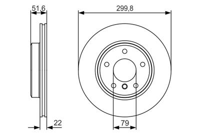 BOSCH 0 986 479 S32 Číslo výrobce: BD1931. EAN: 4047025138581.