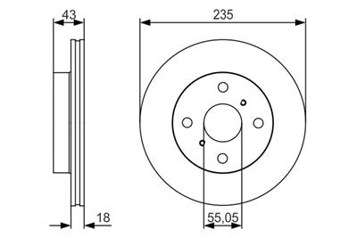 BOSCH 0 986 479 S46 Číslo výrobce: BD1918. EAN: 4047025138642.