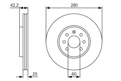 BOSCH 0 986 479 S55 Číslo výrobce: BD1939. EAN: 4047025138727.