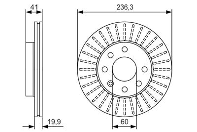 BOSCH 0 986 479 S98 Číslo výrobce: BD1796. EAN: 4047025146036.