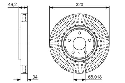 BOSCH 0 986 479 T32 Číslo výrobce: BD1831. EAN: 4047025235341.