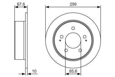 BOSCH 0 986 479 U21 Číslo výrobce: BD2319. EAN: 4047025351010.