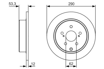 BOSCH 0 986 479 V25 Číslo výrobce: BD2258. EAN: 4047025356176.