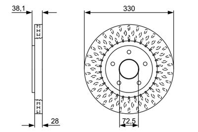 BOSCH 0 986 479 V85 Číslo výrobce: BD2490. EAN: 4047025628136.