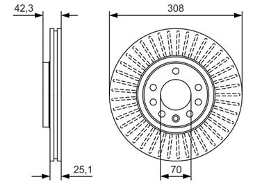 BOSCH 0 986 479 W59 Číslo výrobce: BD2718. EAN: 4047026205008.