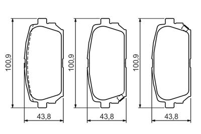 BOSCH 0 986 494 400 Číslo výrobce: BP027. EAN: 4047024854253.