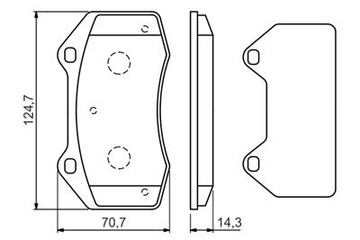 BOSCH 0 986 494 551 Číslo výrobce: BP1472. EAN: 4047025246149.