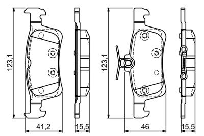 BOSCH 0 986 494 715 Číslo výrobce: BP1710. EAN: 4047025528153.