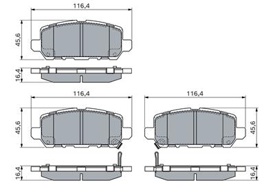 BOSCH 0 986 494 838 Číslo výrobce: BP2012. EAN: 4047026128819.