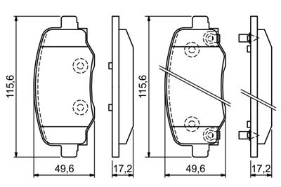 BOSCH 0 986 494 930 Číslo výrobce: BP1919. EAN: 4047026124149.