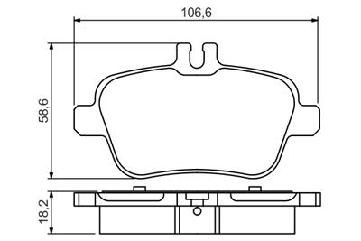 BOSCH 0 986 495 348 Číslo výrobce: BP1640.