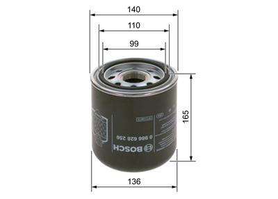 BOSCH 0 986 628 250 Číslo výrobce: Z 8250. EAN: 4047025181945.