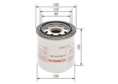 BOSCH 0 986 628 255 Číslo výrobce: Z 8255. EAN: 4047025181990.