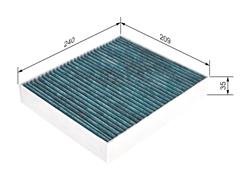 BOSCH 0 986 628 506 FILTER+