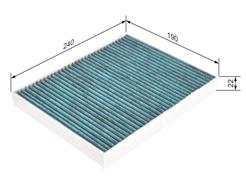 BOSCH 0 986 628 507 FILTER+