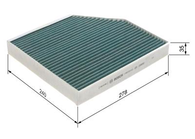 BOSCH 0 986 628 522 Číslo výrobce: A 8522. EAN: 4047025413275.