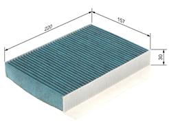 BOSCH 0 986 628 542 FILTER+