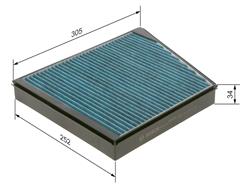 BOSCH 0 986 628 549 FILTER+
