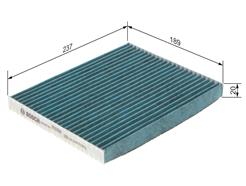 BOSCH 0 986 628 554 FILTER+