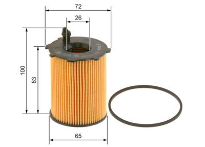 BOSCH 1 457 429 238 Číslo výrobce: P 9238. EAN: 3165143543887.