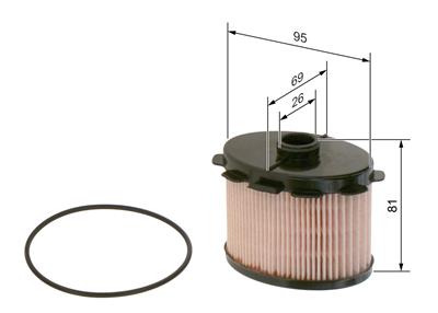 BOSCH 1 457 431 703 Číslo výrobce: N 1703. EAN: 3165143302873.