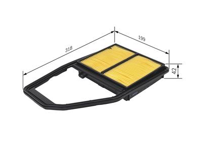 BOSCH 1 457 433 322 Číslo výrobce: S 3322. EAN: 3165143597293.
