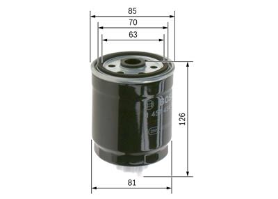 BOSCH 1 457 434 103 Číslo výrobce: N 4103. EAN: 3165141017274.