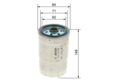 BOSCH 1 457 434 106 Číslo výrobce: N 4106. EAN: 3165141017151.