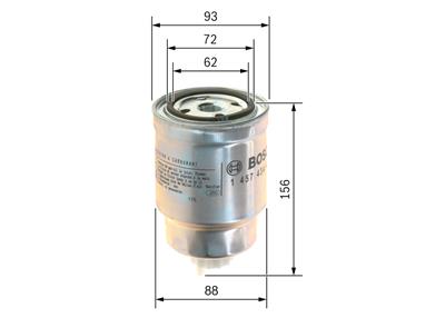BOSCH 1 457 434 439 Číslo výrobce: N 4439. EAN: 3165143479087.