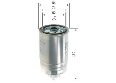 BOSCH 1 457 434 460 Číslo výrobce: N 4460. EAN: 4047023256546.