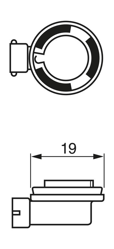 BOSCH 1 987 302 806 Číslo výrobce: H11. EAN: 4047025321556.