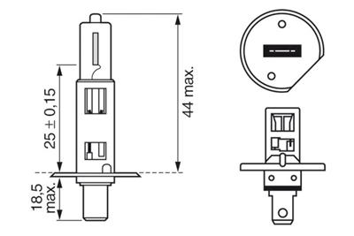 BOSCH 1 987 301 011 Číslo výrobce: E1 2XP. EAN: 3165141228786.