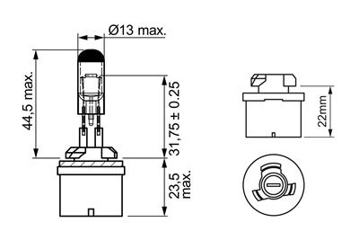 BOSCH 1 987 302 024 Číslo výrobce: E1 2UP. EAN: 4047025551267.