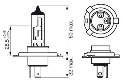 BOSCH 1 987 302 041 Číslo výrobce: Blister 1pcs - 1 987 301 001. EAN: 3165141238556.