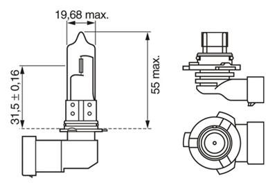 BOSCH 1 987 302 807 Číslo výrobce: HB3. EAN: 4047025321563.