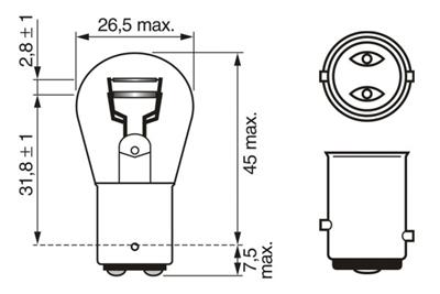 BOSCH 1 987 302 202 Číslo výrobce: Blister 2pcs - 1 987 301 016. EAN: 3165141238662.