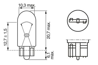 BOSCH 1 987 302 286 Číslo výrobce: Blister 2pcs - 1 987 301 052. EAN: 3165143487259.