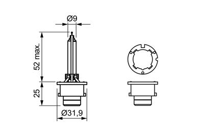 BOSCH 1 987 302 906 Číslo výrobce: D4S. EAN: 4047025551212.