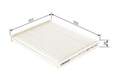 BOSCH 1 987 432 148 Číslo výrobce: M 2148. EAN: 4047024810259.