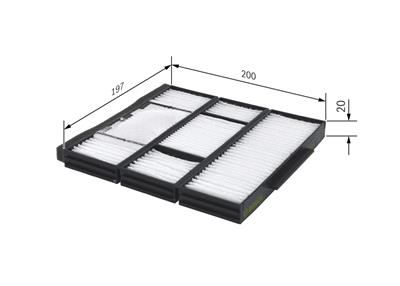 BOSCH 1 987 432 155 Číslo výrobce: M 2155. EAN: 4047024135079.