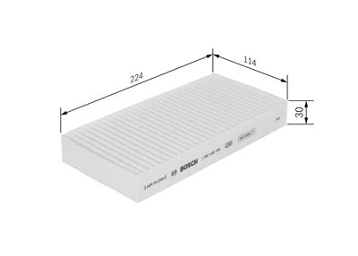 BOSCH 1 987 432 184 Číslo výrobce: M 2184. EAN: 4047024135208.